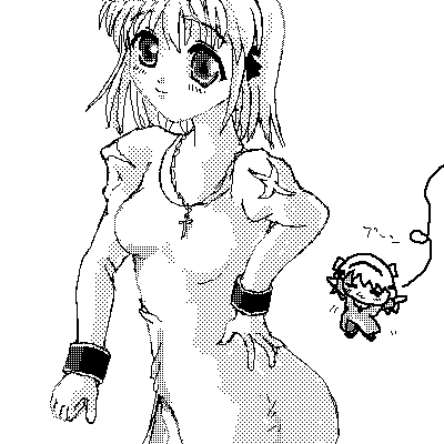 変な構図